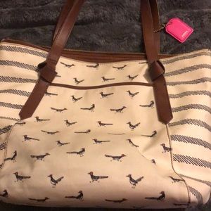 Cute Fossil Bird Tote